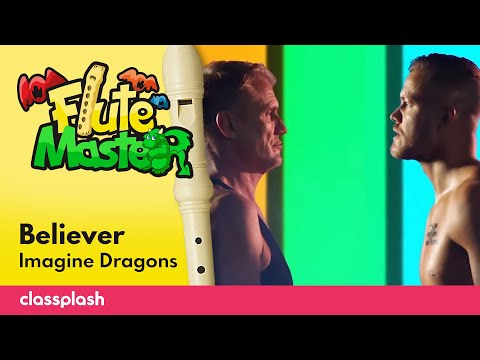 Believer  - Imagine Dragons | Recorder Lesson by Flute Master