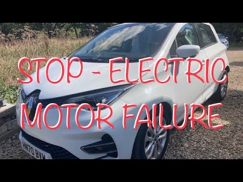 Renault Zoe ZE50 non drive, electric motor failure, accident damaged cat S EV repair