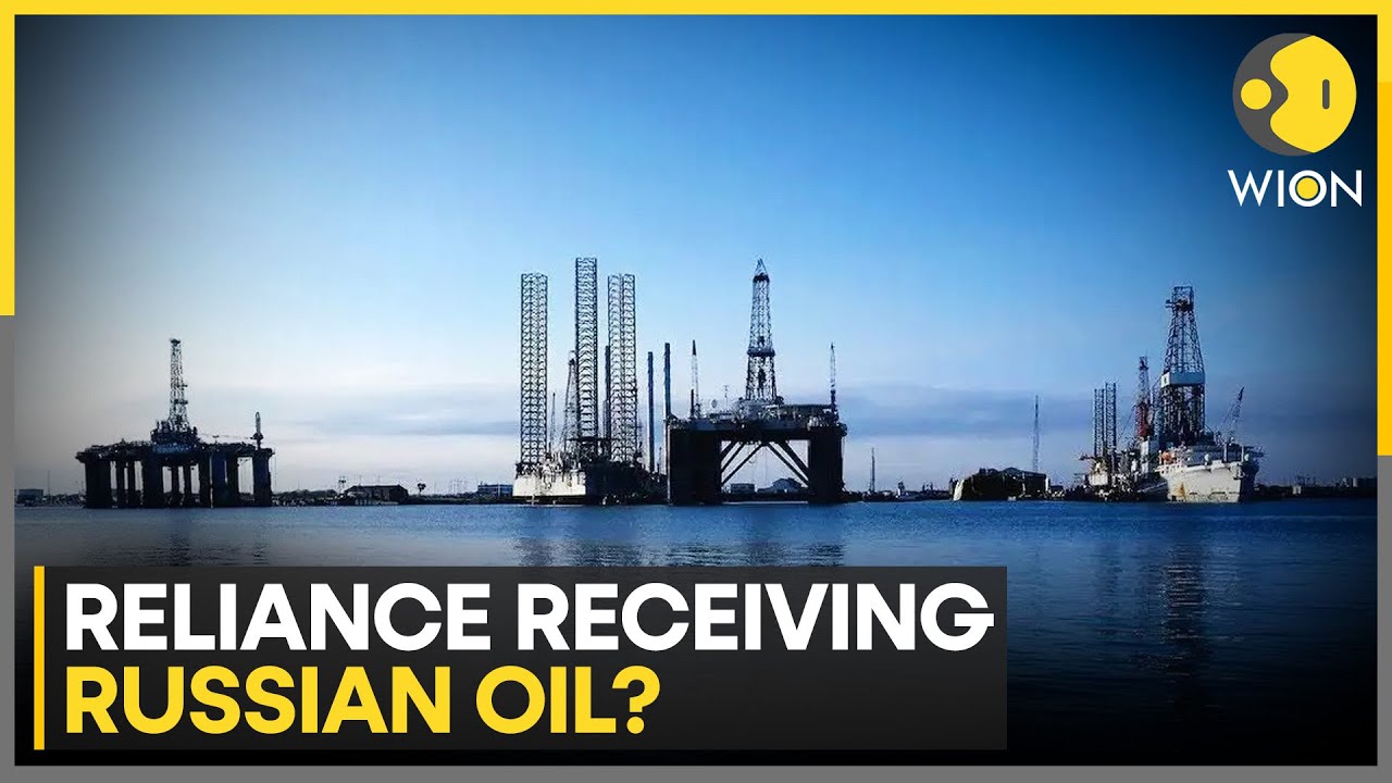 Reliance Shares Drop 5% Amid Russian Oil Shipment Reports | WION