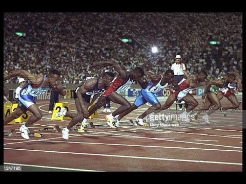 CARL LEWIS   Wins   100m   World Championships in Tokyo 91 (Heats, Quarterfinals, Semifinals, Final)
