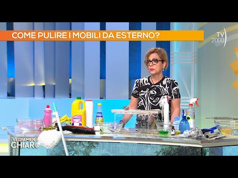 Vediamoci Chiaro (TV2000) Come pulire i mobili da esterno?