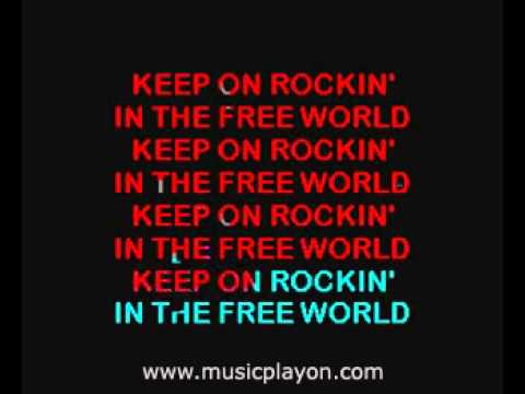 Neil  Young   Rockin' In The Free World 1989 MusicPlayOn com