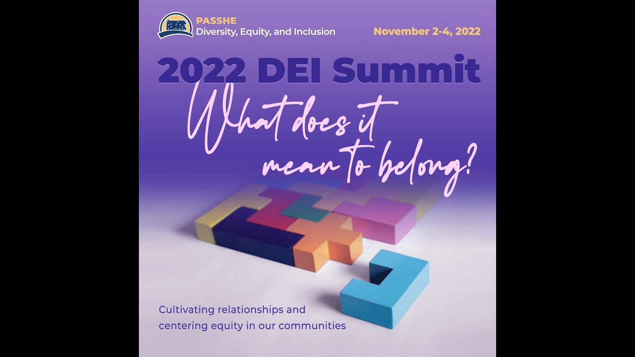 DEI Summit #UBelongPASSHE