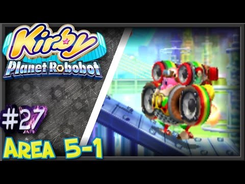 Kirby Planet Robobot (100%) Area 5-1: Rhythm Route [27]
