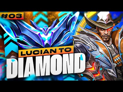 Lucian Unranked to Diamond #3 - Lucian ADC Gameplay Guide | Season 13 Lucian Gameplay