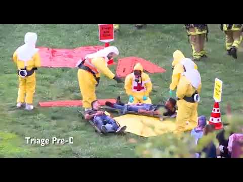 مناورة حول التهديدات الكيميائية في البقاع- 2018