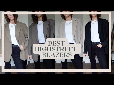 THE BEST BLAZERS ON THE HIGHSTREET FOR YOUR CAPSULE WARDROBE | SANDRO, ARKET, & OTHER STORIES & MORE