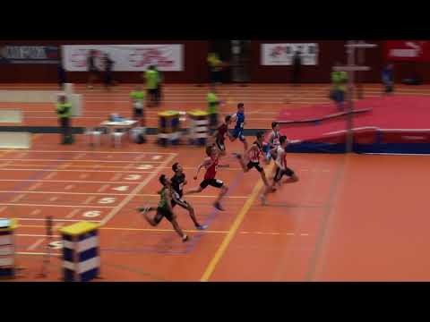 Hallen SM Nachwuchs 2018: Final 60 m Männer U16
