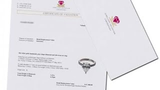 Jewellery Valuation certificates                          @dukes_goldanddiamondexchange