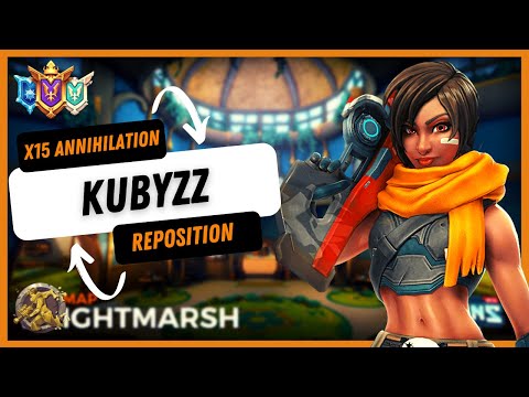Kubyzz ( Grand Master ) X15 Annihilation 43 Kills Paladins Ranked Competitive