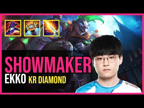 ShowMaker - EKKO vs. SYNDRA Mid | KR Diamond I