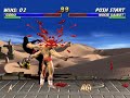 Mortal Kombat Trilogy PS1 Playthrough Goro Hardest Difficulty No Continues
