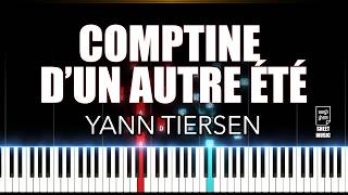 Comptine d’un autre été - Yann Tiersen - Piano Tutorial + Synthesia + Sheet Music 🎹 (Amélie)