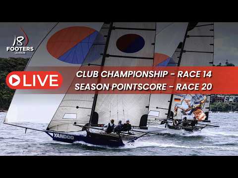 18footers -   SEASON POINTSCORE RACE 20 / CLUB CHAMPIONSHIP RACE 14