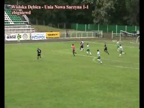 Wisłoka Dębica - Unia Nowa Sarzyna 1-1 ( Oślizło) 28 kolejka III Ligii 2009.05.27