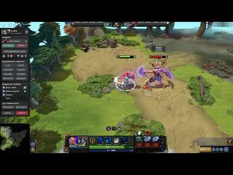 Slark vs Anti-Mage | Who will win? | Dota 2 | Dota 2 test |  The same items | Without buttons