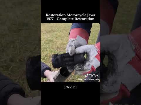 Full Restoration Motorcycle Jawa 1977 | Complate Restoration Part 1