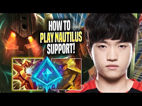 LEARN HOW TO PLAY NAUTILUS SUPPORT LIKE A PRO! - T1 Keria Plays Nautilus SUPPORT vs Leona!
