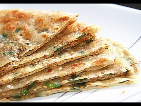 Crispy Sesame Scallion Pancake