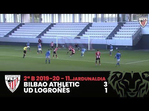 Imagen de portada del video ⚽️ Resumen I J11. 2ªDiv. B I Bilbao Athletic 3 – 1 UD Logroñés