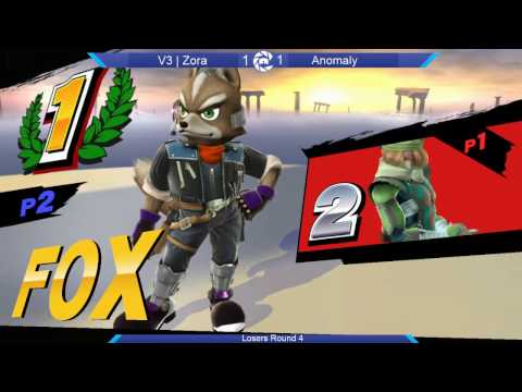 Smash Lab 81 Losers Round 4 V3 | Zora (Shiek) vs. Anomaly (Fox)