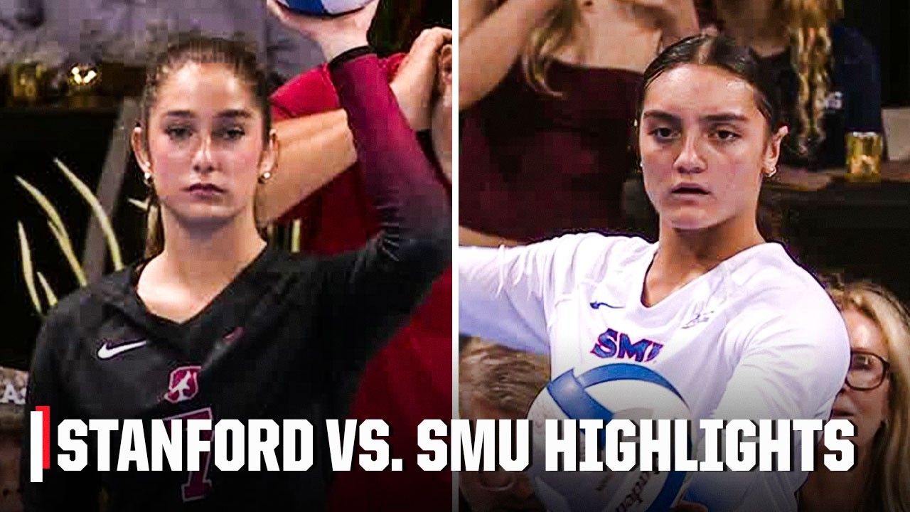 Stanford Cardinal vs. SMU Mustangs | Full Match Highlights | ESPN College Volleyball