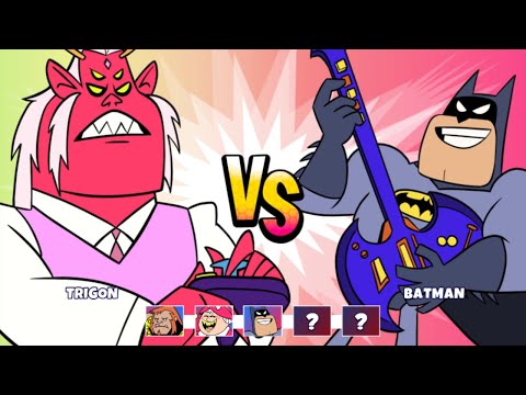 Teen Titans Go: Jump Jousts 2 - Trigon and His Goat Bot Are Too Much For Batman (CN Games)