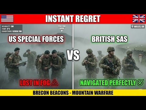 US Special Forces vs British SAS: Mountain Warfare — INSTANT REGRET 😱
