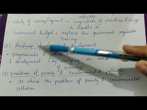 Meaning of macroeconomics class 12