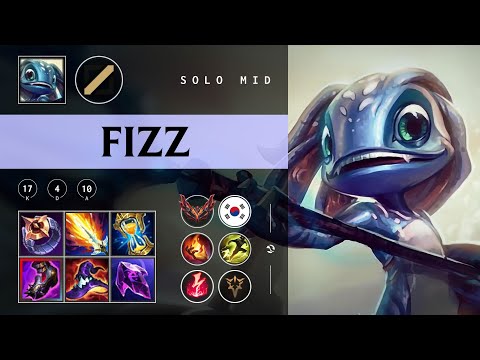 Fizz Mid vs Twisted Fate - KR Grandmaster Patch 25.22