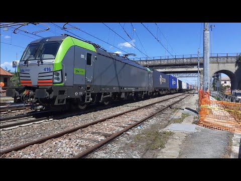 Re 475 con Novara-Modane a Chivasso!!
