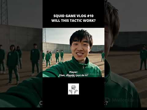 SQUID GAME VLOG #10 PLAYER 069 FINDS NEW TACTIC FOR RED LIGHT GREEN LIGHT