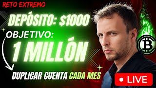 Bitcoin Trading EN VIVO 🔴 10 meses para el millón: ¿se puede lograr? | 8/9/2025
