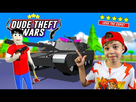 , title : 'УГНАЛ ТАНК ИЗ ЗОНЫ 51! // Dude Theft Wars'
