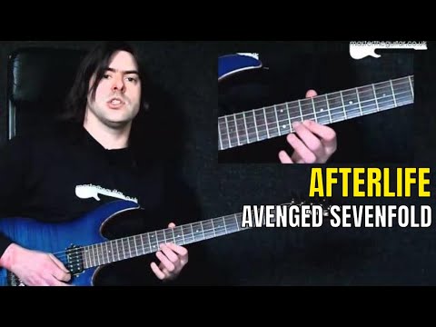 Afterlife by Avenged Sevenfold - Riff Guitar Lesson w/TAB - MasterThatRiff! 69