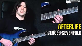Afterlife by Avenged Sevenfold - Riff Guitar Lesson w/TAB - MasterThatRiff! 69