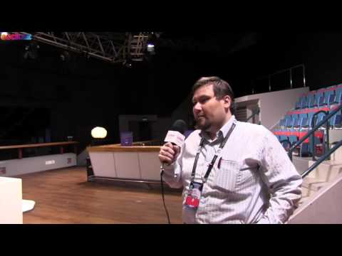 ESCKAZ in Stockholm: Fan Zone Area in the press Centre