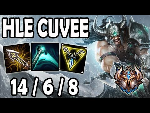 TRYNDAMERE vs CAMILLE TOP [ HLE CuVee ] Lol Challenger Korea