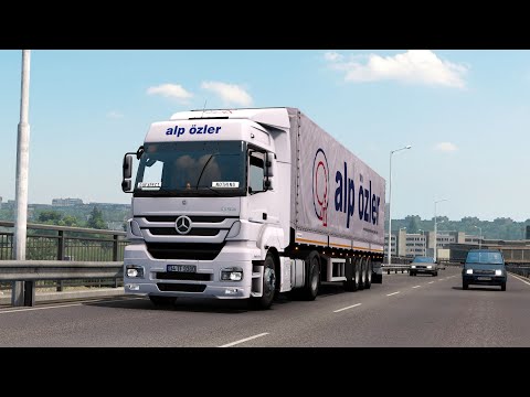 ETS2 1.38 Mercedes Axor  Tekirdağ - Varna