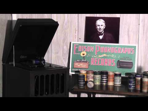 Edison blue amberol cylinder 3127 - Sonata in C Major (accordian) by Frosini