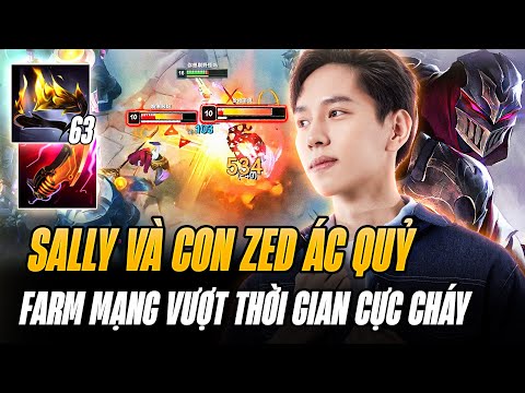 Sally and her strategy for saying goodbye to the 2025 season featured a Zed that farmed 30 kills ...