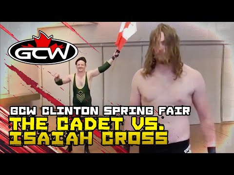 FULL MATCH: The Cadet vs. Isaiah Cross | GCW CLINTON FAIR '22 | June 4, 2022