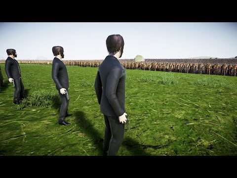 1.5 Million Spartans Vs 25 John Wick | Ultimate Epic Battle Simulator 2 UEBS