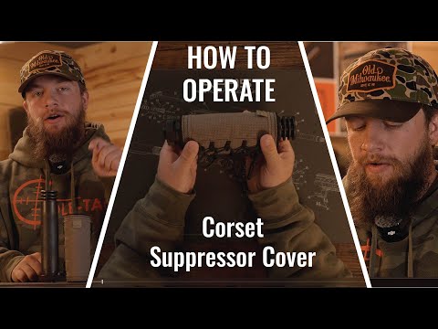 SUPPRESSOR COVER TUTORIAL | Corset Suppressor Cover Installation | Cole-TAC