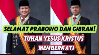 Download lagu Selamat Prabowo & Gibran! Harapan Kami Sebagai Umat Kristen untuk Indonesia yang Lebih Baik' mp3