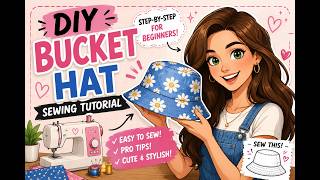 DIY Bucket Hat Sewing Tutorial | Step-by-Step Instructions