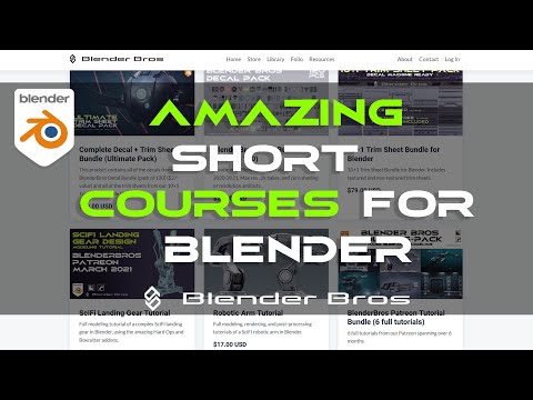 Amazing Short courses for Hard Surface in Blender