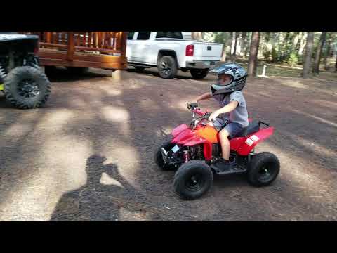 2018 Chinese 40cc QUAD ATV Ride and Review. 4 stroke