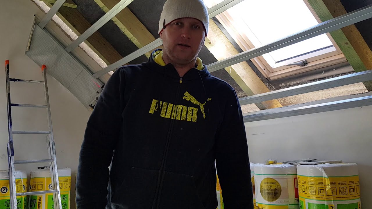 Szybki i prosty sposób na montaż profili ud i cd na stelaż poddasza :)