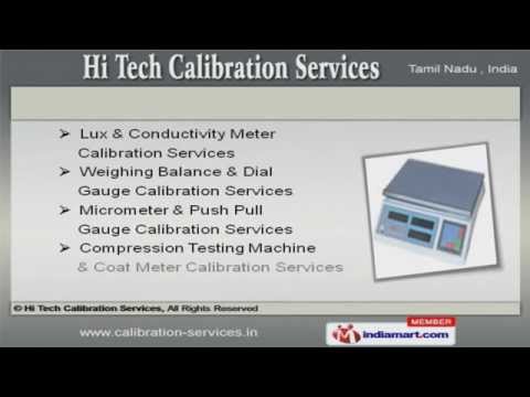 Hi Tech Calibration Services - Service Provider of Pressure & Mass ...